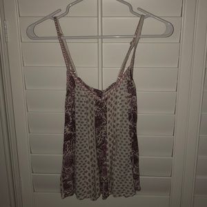 American eagle floral tank